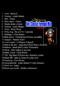 Dj Uno Spiritual - Hot Classic Foreign Mix 2020